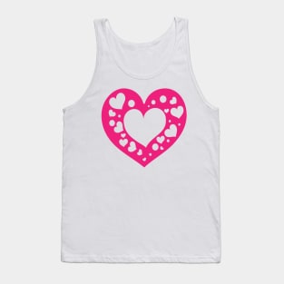 LOVE HEART ART Tank Top